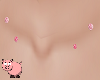 pink piercing chest