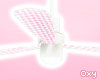 ♡ pink ceiling fan