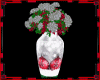 Christmas Flowers N Vase
