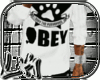 [LK] OBEY White Sweater