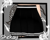 SK! Skirt Blk +FullSocks