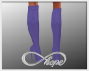 Lace Boots Purple