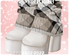 $K Winter Plaid Boots