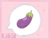 ℓ eggplant bubble
