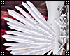 ❦Ankle feathers_white