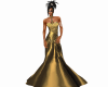 dress gold regina
