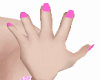 {B}Lt Pink Suit Nails- F