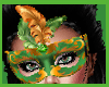 Green Gold Masquerade