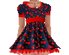 Kid spring cherry dress
