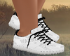 Warning White Sneakers