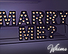 Marry Me Sign
