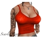 Red Sexy Tatto Top
