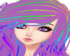 Purple Rainbow Hair