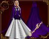 SE-Cloaked Dress Purple