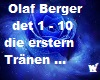 Olaf Berger die ersten T
