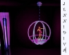Neon Purple Dance Cage