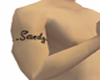 Sandy Arm Tatt (right)