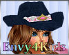 Kids Jean Cowgirl Hat
