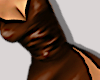 Silk Gown Brown RL