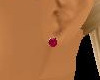 ~CA~Ruby Earrings