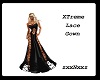 Extreme Lace Gown BLACK