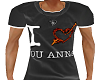 t-shirt i love you anna