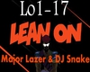 Lean On Major Lazer 