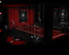 oval room black and red