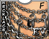 EV Lock & KeY Necklace F