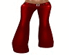 Red Leather Pant