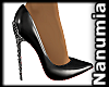 black elegant heels