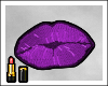 Lips Clutch | Purple