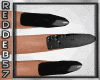3D Black Nails Gems