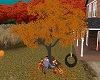 Fall Tree Bench/Swing