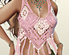 Pink Crochet Top