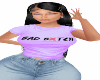 Purple Baddie Tee
