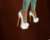sweet teal heels