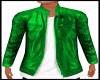 BOYS GREEN LEATHER