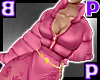 Lace Puff Jumpsui /Pink