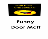 Funny Door Matt