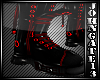 - PvC Red Rebel Boots -