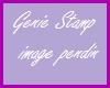 (V) genie stamp 1