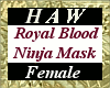 Royal Blood Ninja Mask