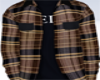 kl. Trendy Brown Plaid M