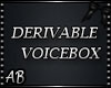 *AB│Derivable Voicebox