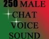 :SS: 250 Male Sound Best
