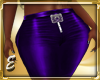 Purple leather Pant