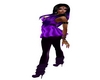 Purple Tassle Boots