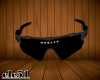 OA. black glasses