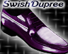 Purple Leather Steffords